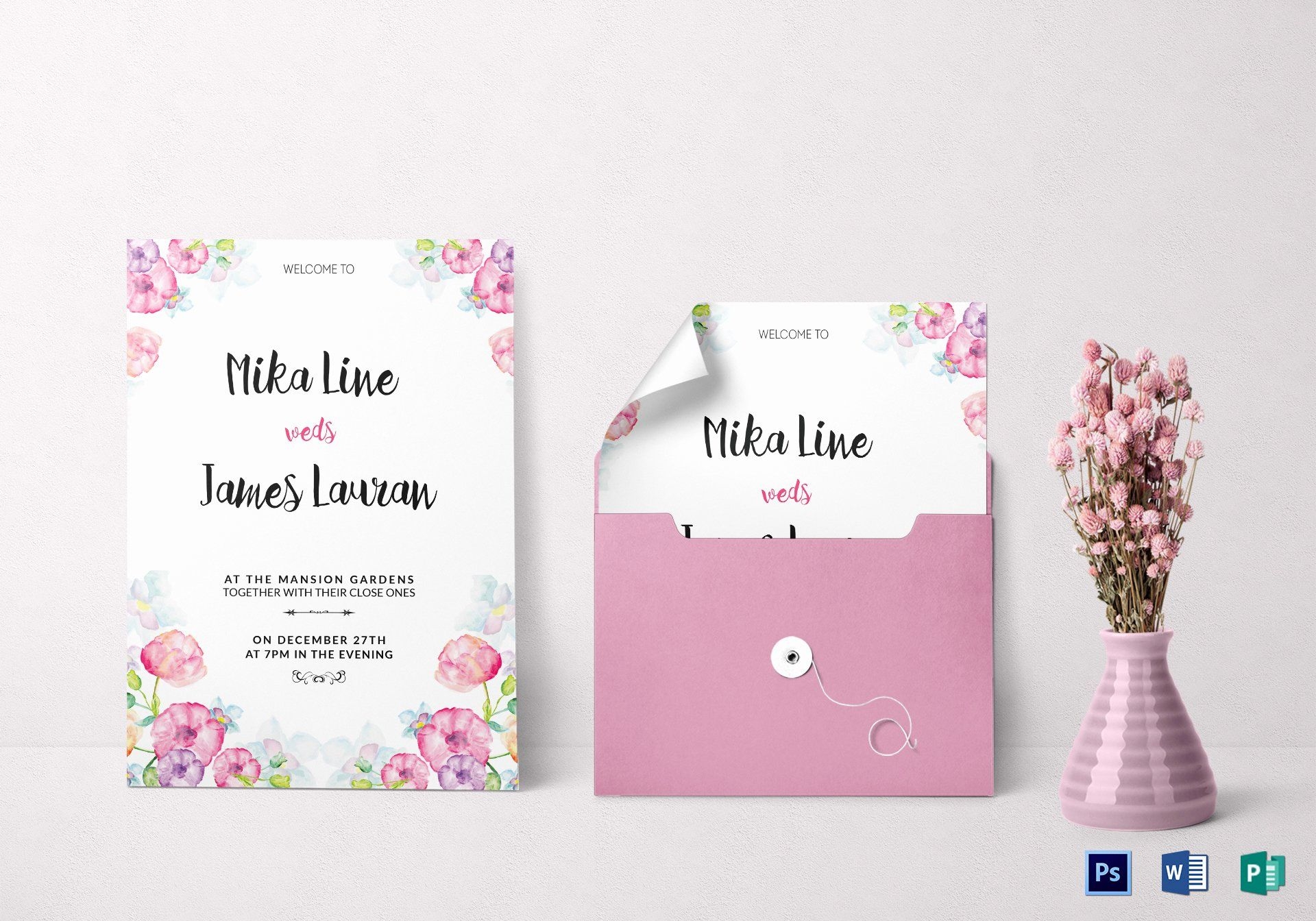 publisher wedding invitation templates free