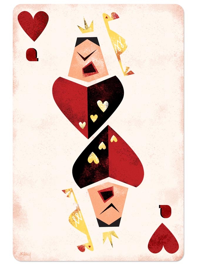 Queen Of Hearts Playing Card ClipArt Best