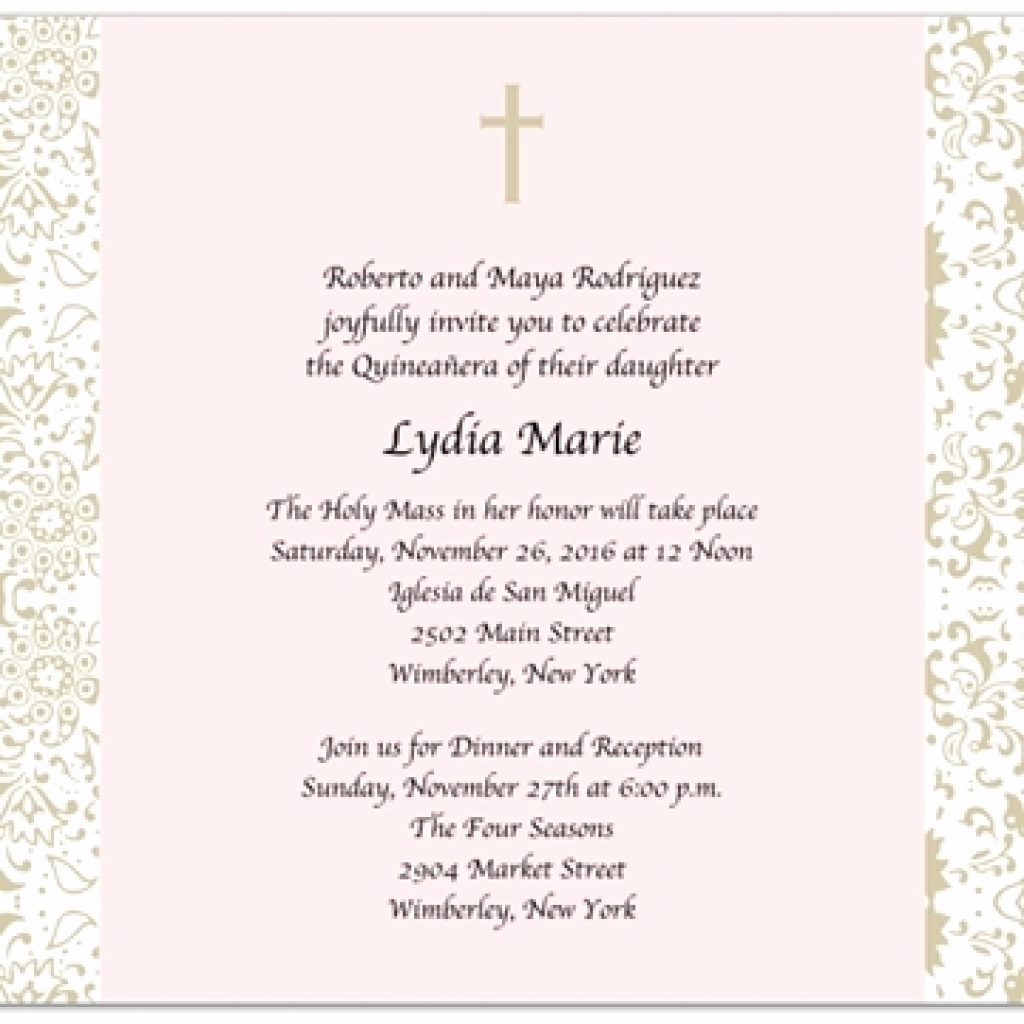 Quinceanera Invitation Templates In Spanish Collegio Sanlorenzo Template