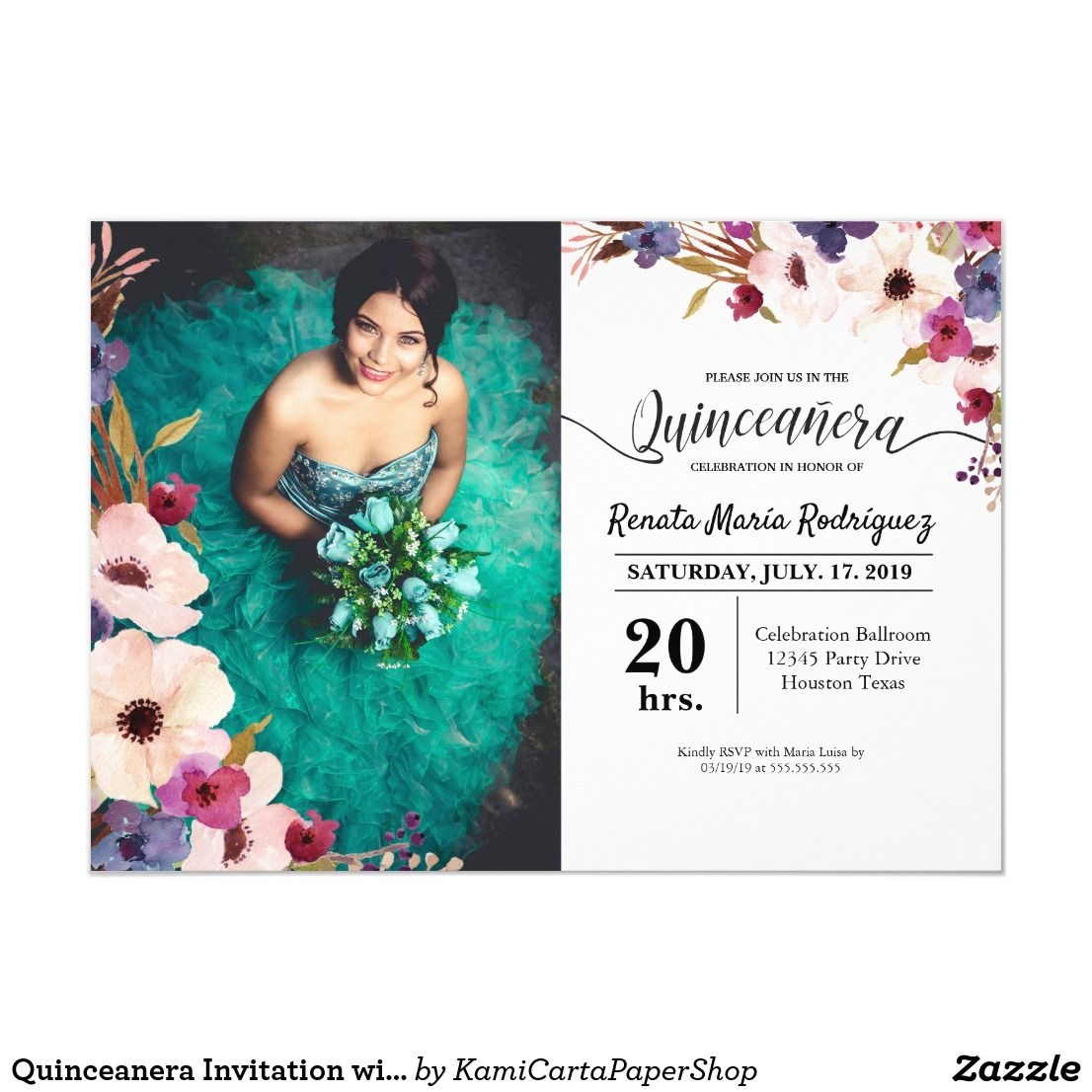 quinceanera invitations free templates