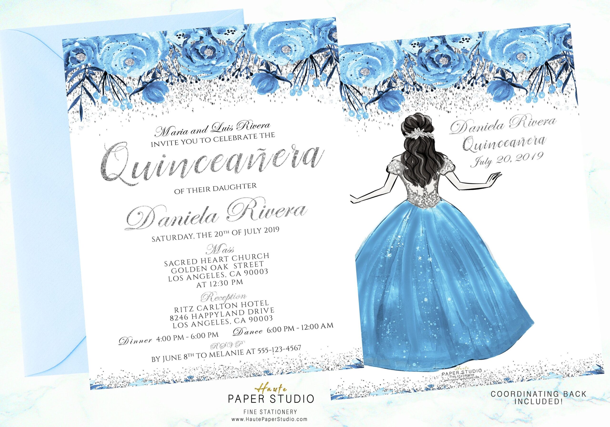 Quinceanera Invitations Templates