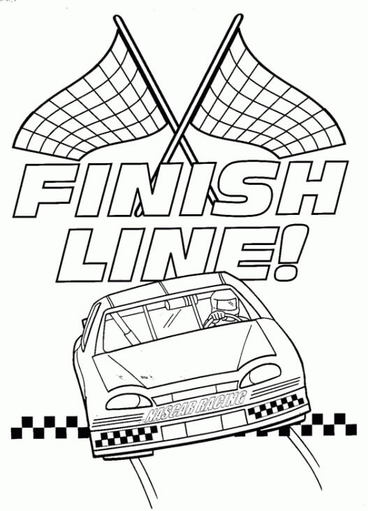 Race Car Coloring Pages Printable Coloring Pages FREE