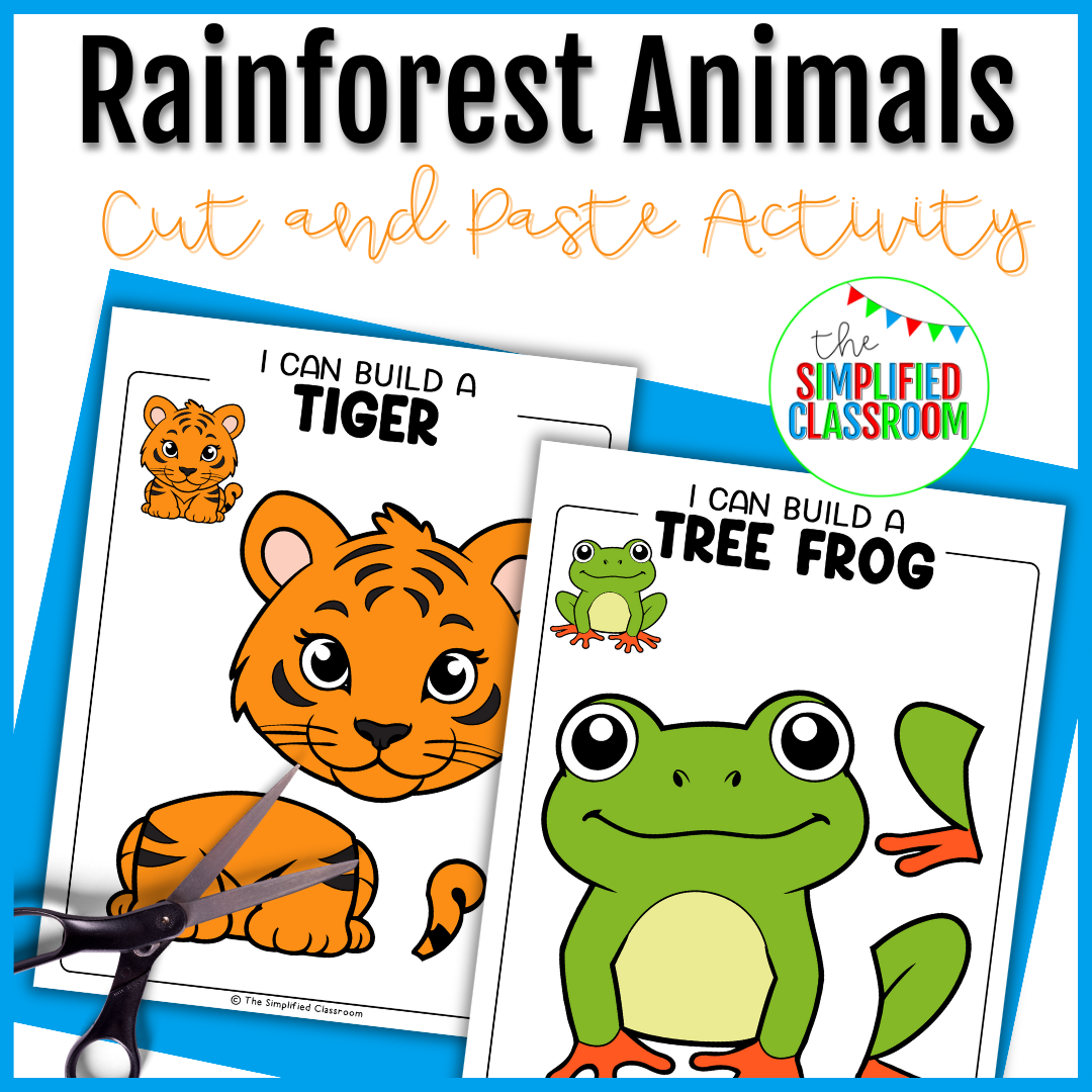 craft activity animals