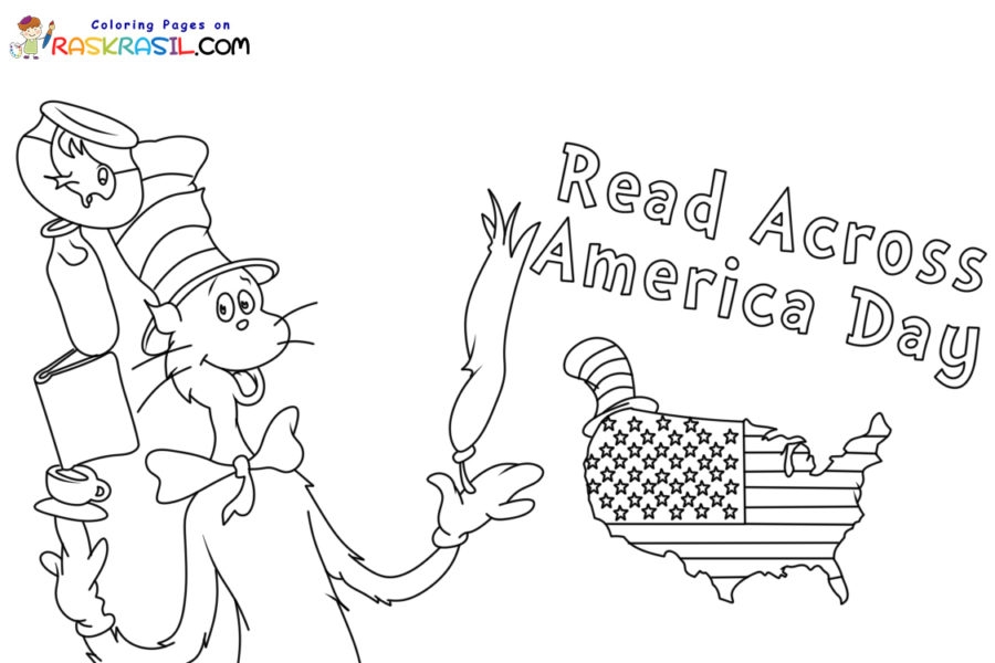 read across america coloring pages free
