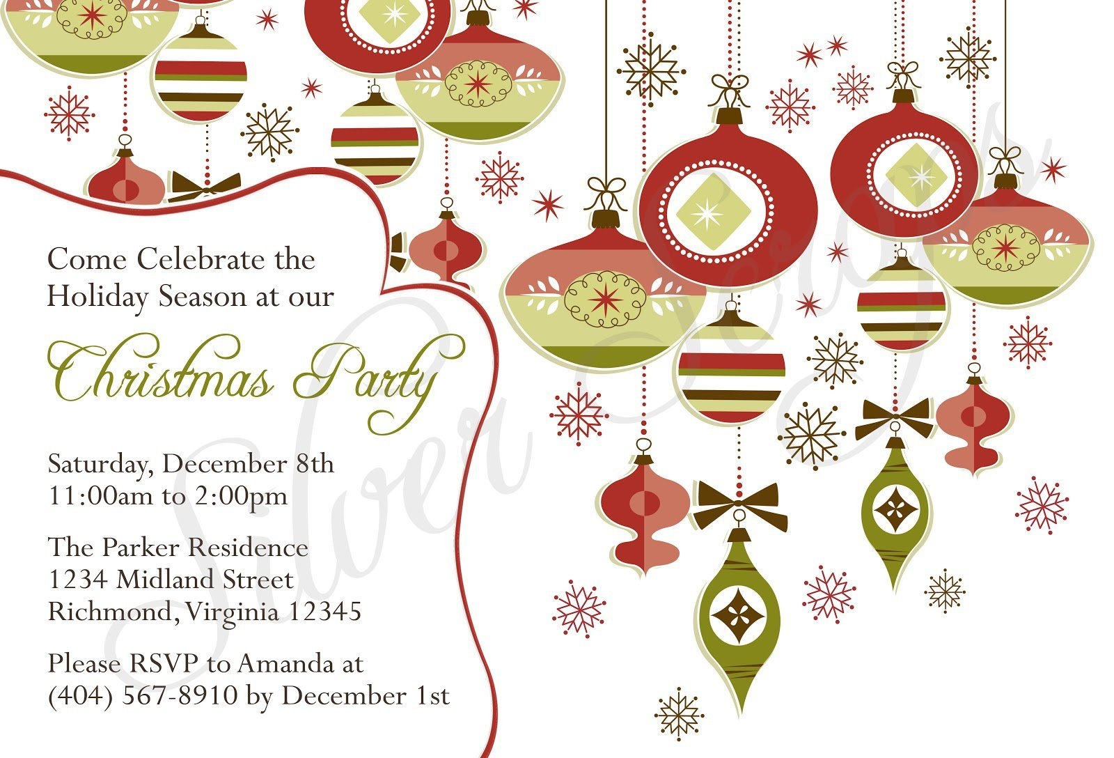 religious invitation templates