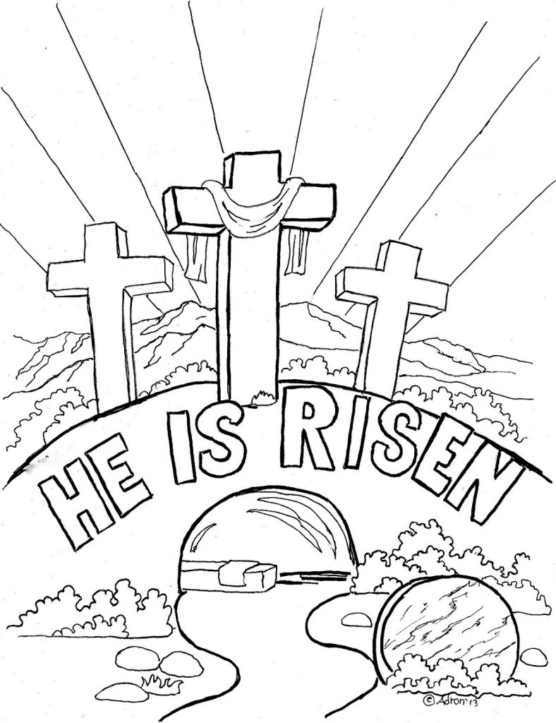 religious coloring pages free