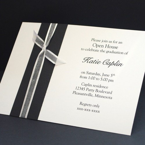 Retirement Open House Invitation Wording
