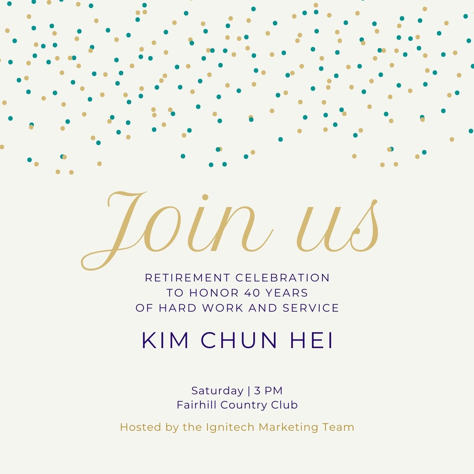 retirement party invite templates