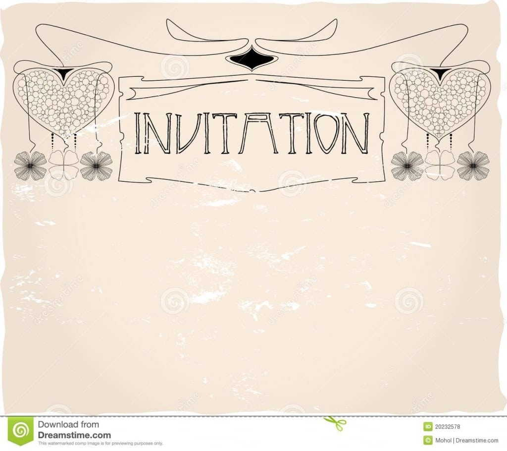 Retro Birthday Invitation Templates Free
