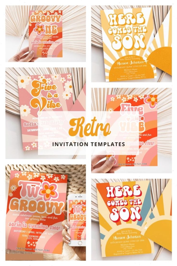Retro Birthday Invitation Templates Video Party Invitations Retro 