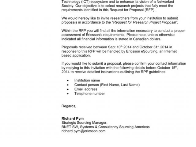 Rfp Invitation Email Template Rfp Invitation Letter Template 