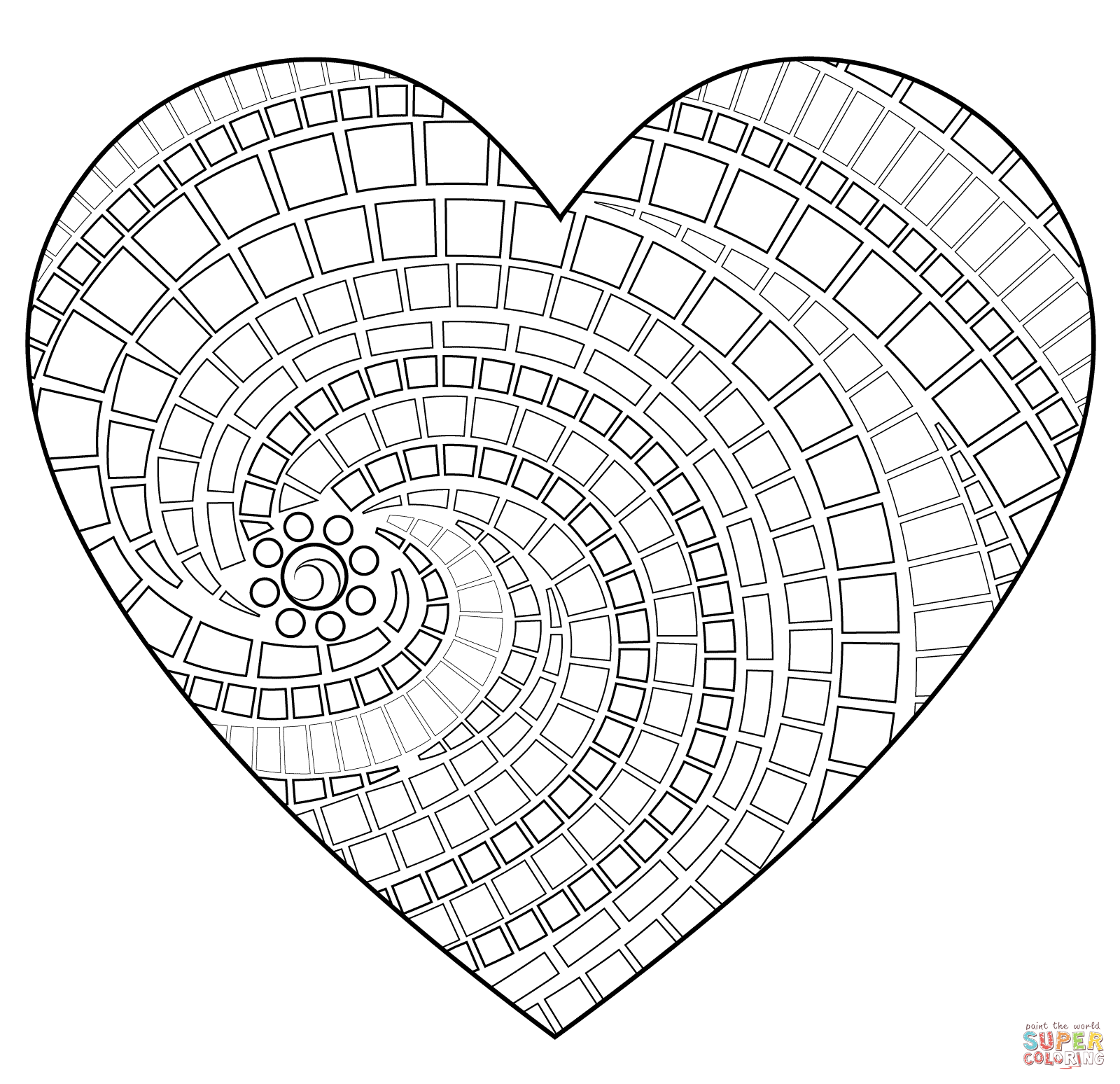 Roman Mosaic Coloring Pages Coloring Home