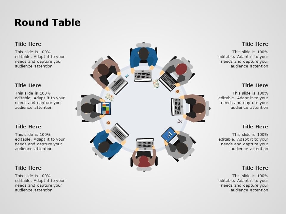 round table invitation template