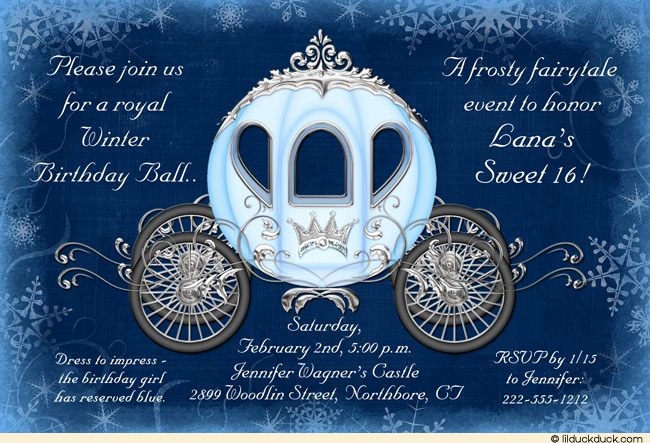 Royal Ball Invitation Wording