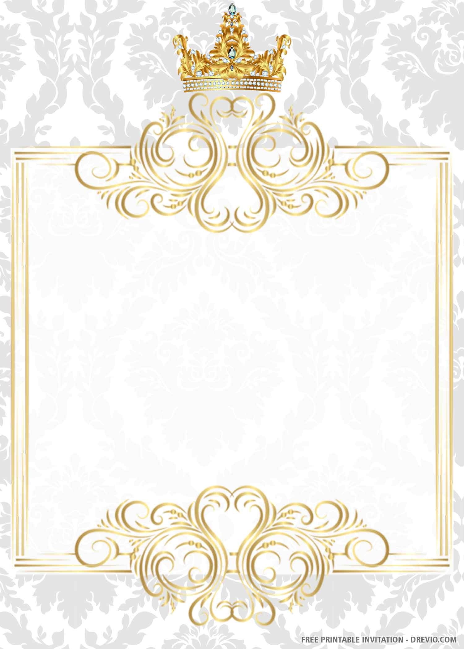 Royal Invitation Templates Free Download Nisma Info