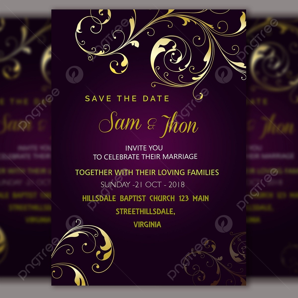 royal invitation template word