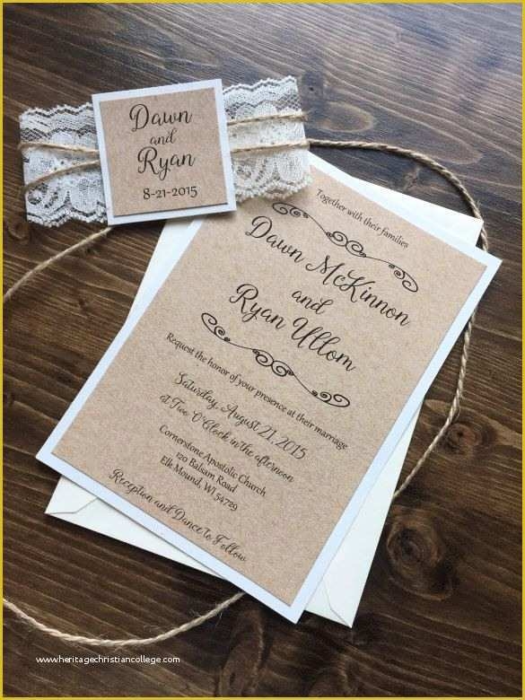 Rustic Wedding Invitation Templates Free Download Of Rustic Wedding