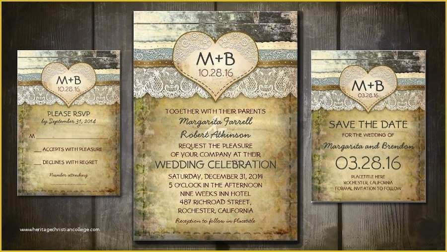 Rustic Wedding Invitation Templates Free Download Of Wedding Invitation 