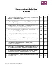 Safeguarding Adults Quiz Answers pdf Safeguarding Adults Quiz Answers 