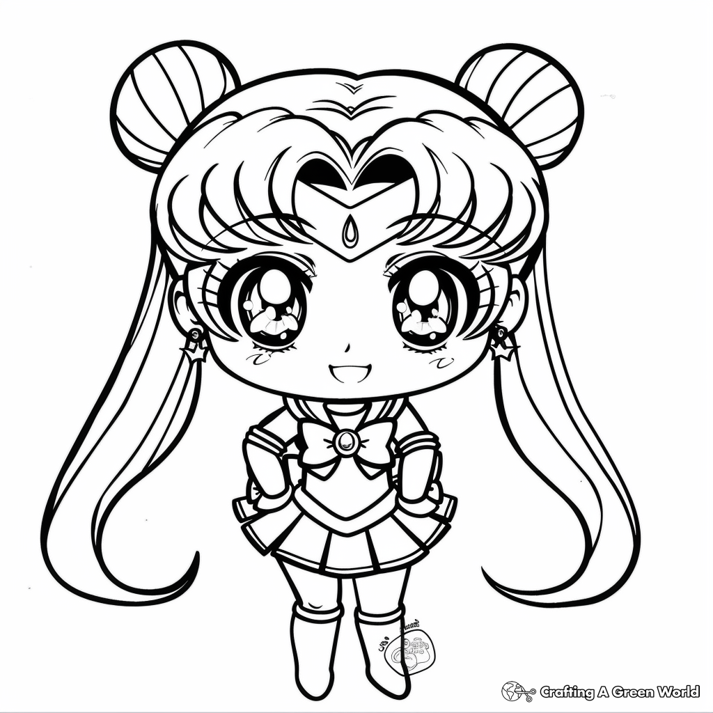 Sailor Moon Coloring Pages Infoupdate