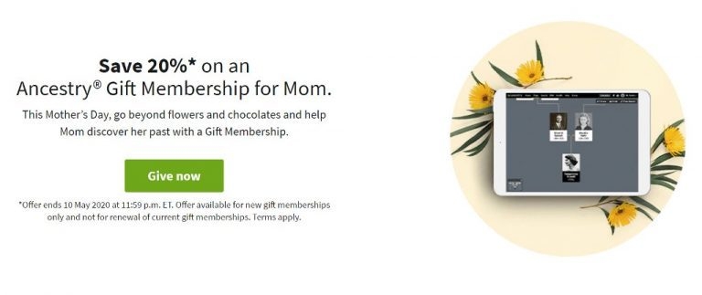 ancestry gift card printable