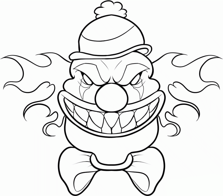 Coloring Pages Scary