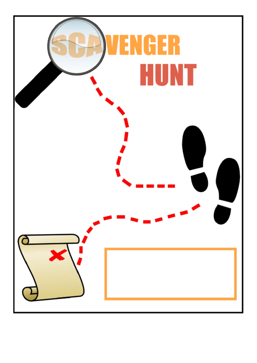 scavenger hunt invitation template free