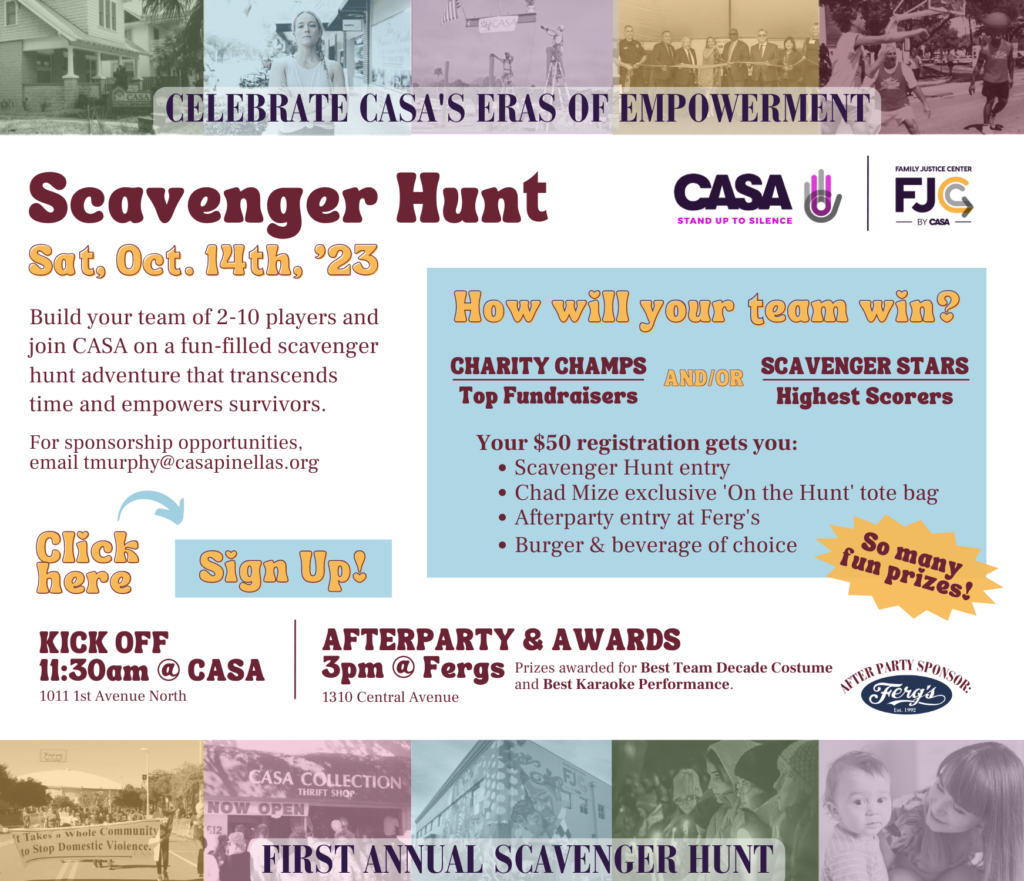 scavenger hunt invite template