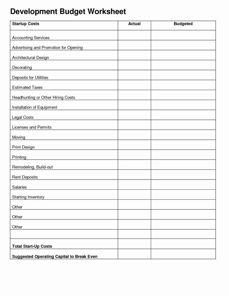 Schedule C Expenses Worksheet Db excel
