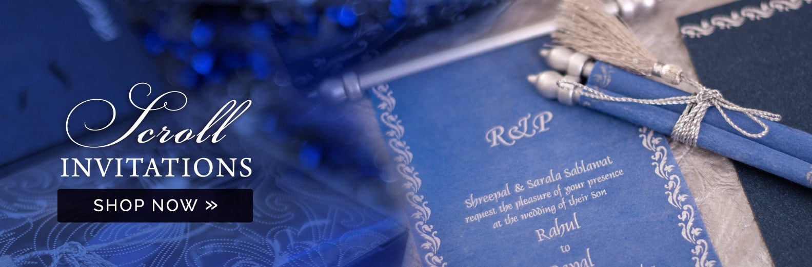 Scroll Wedding Invitations Scroll Invitations Scroll Wedding Cards