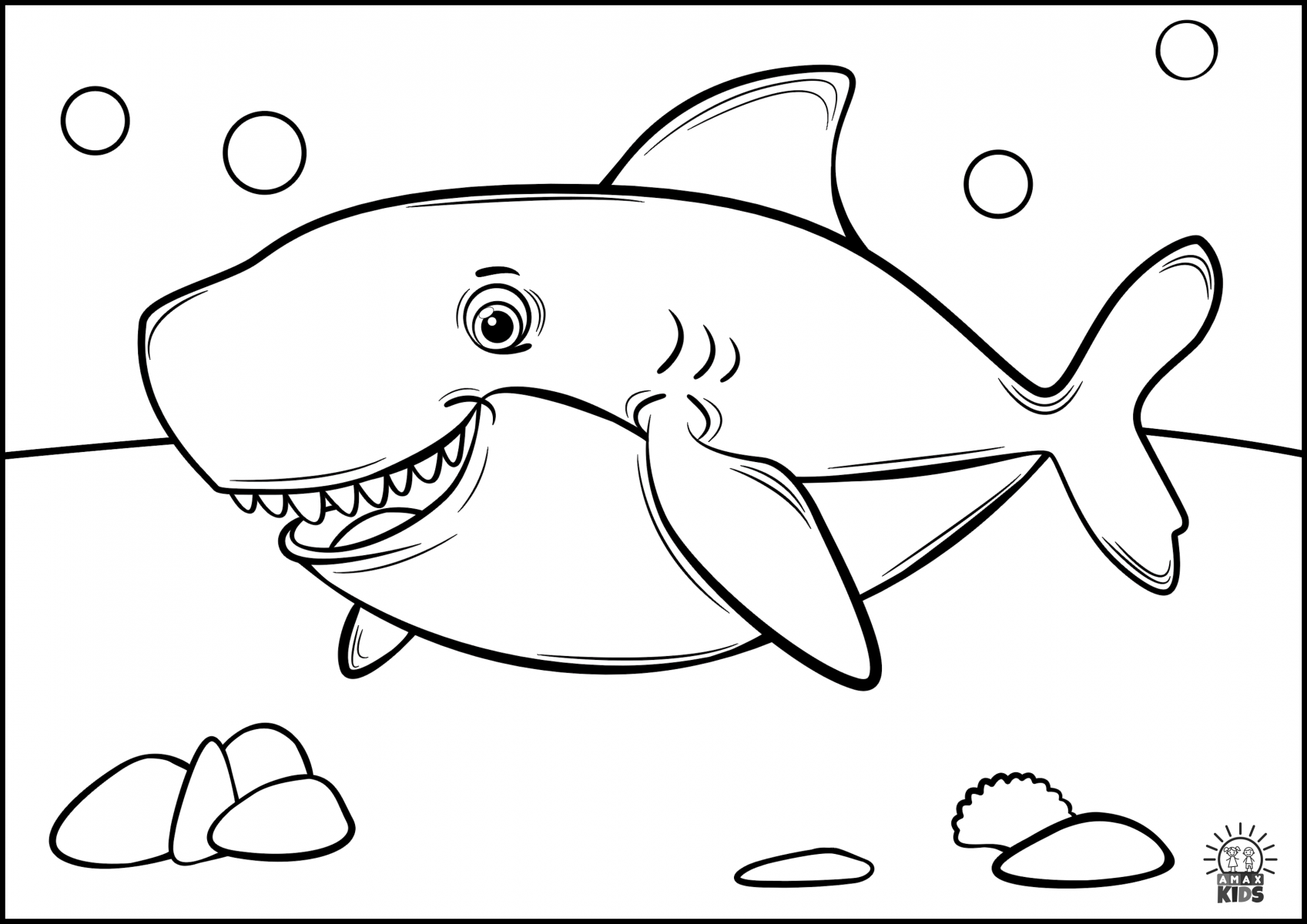 Sea Creature Coloring Pages Pdf Coloring Printable Fish Clown 
