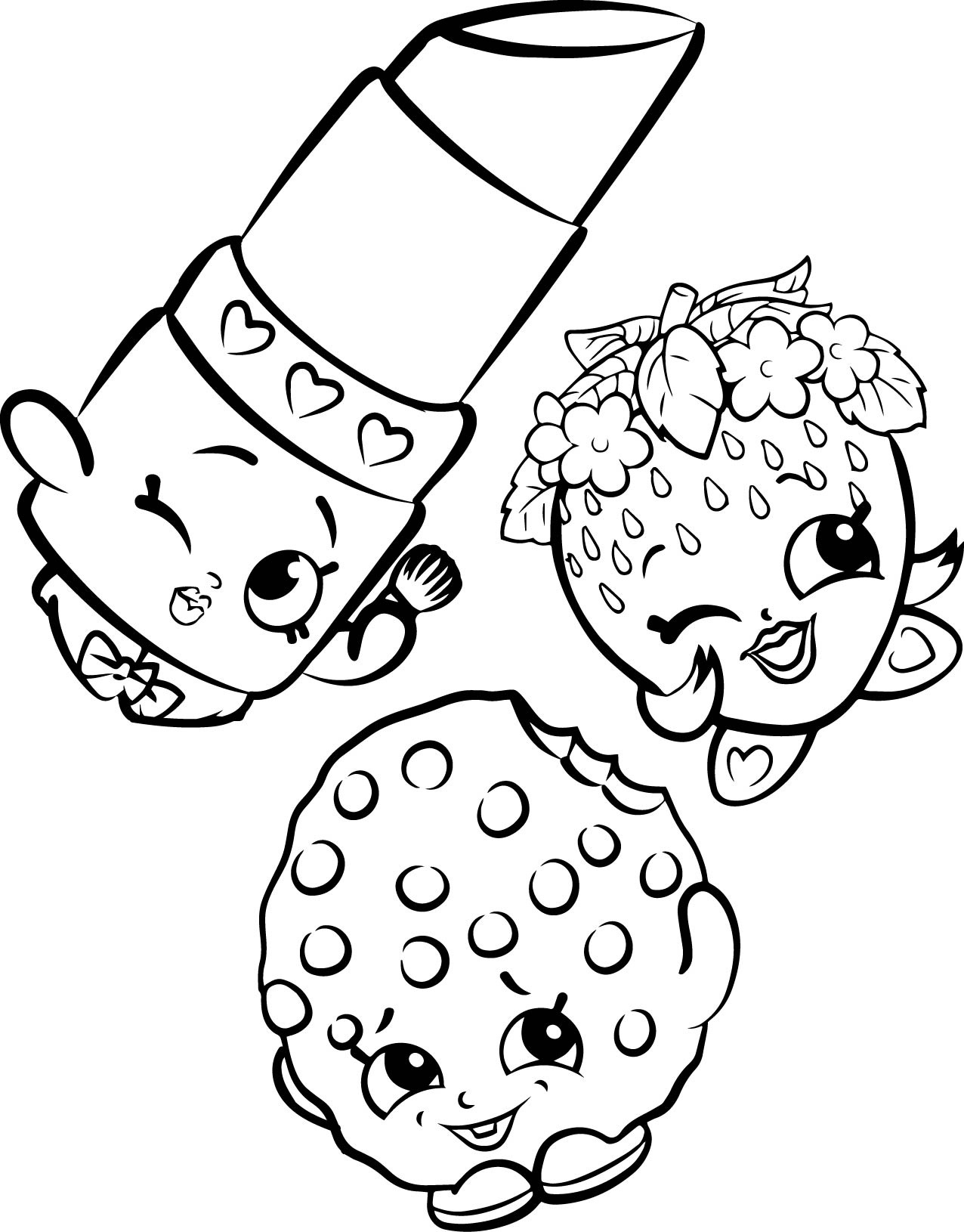 shopkins coloring pages free printable