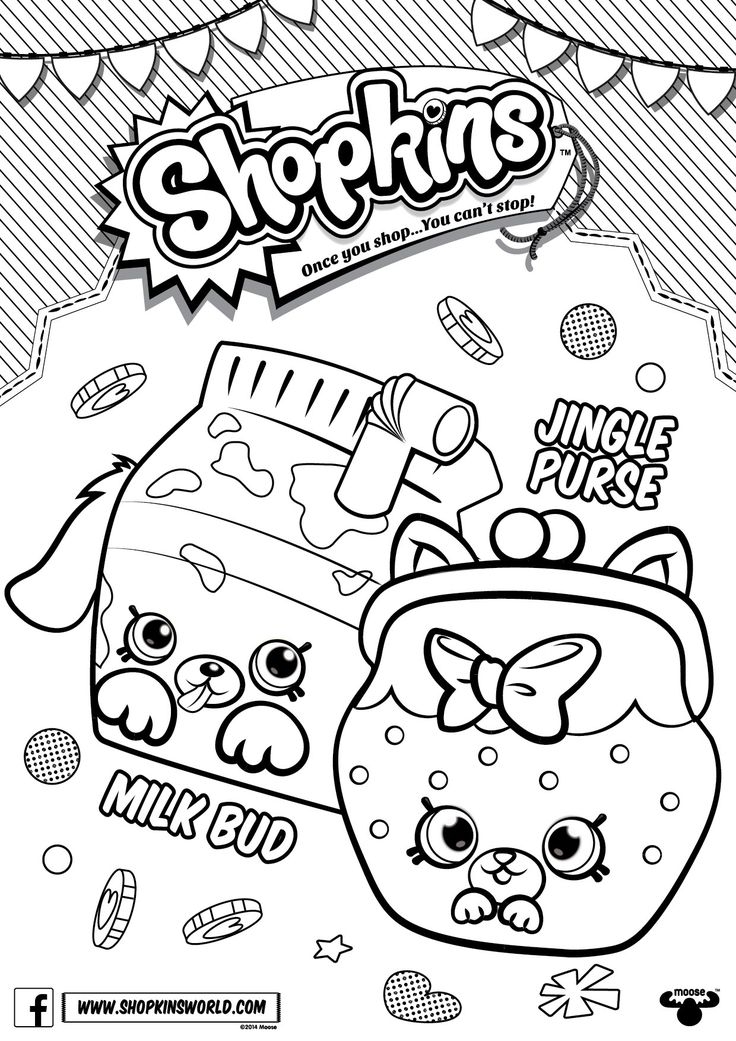 shopkins coloring pages printable free