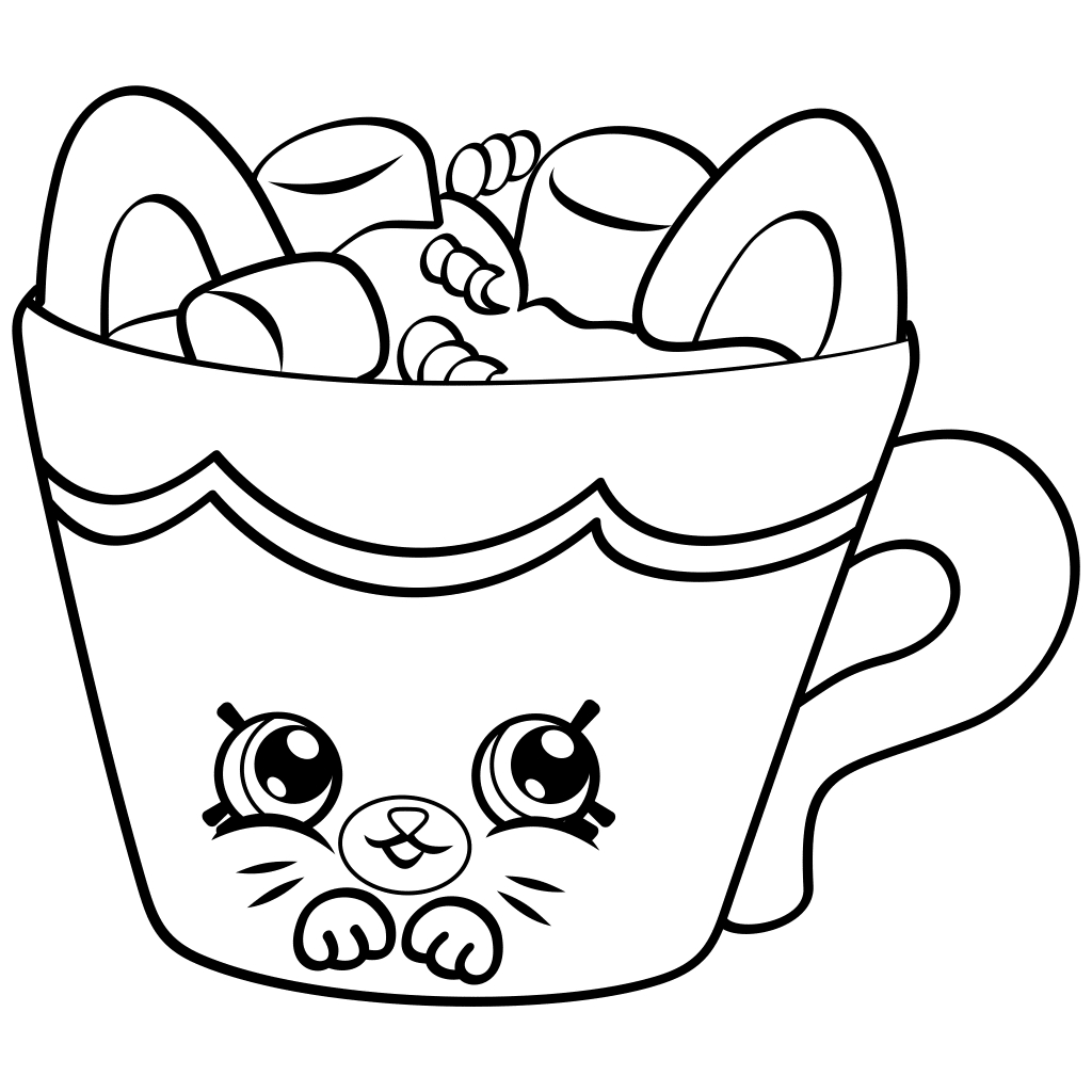 shopkins printable coloring pages free