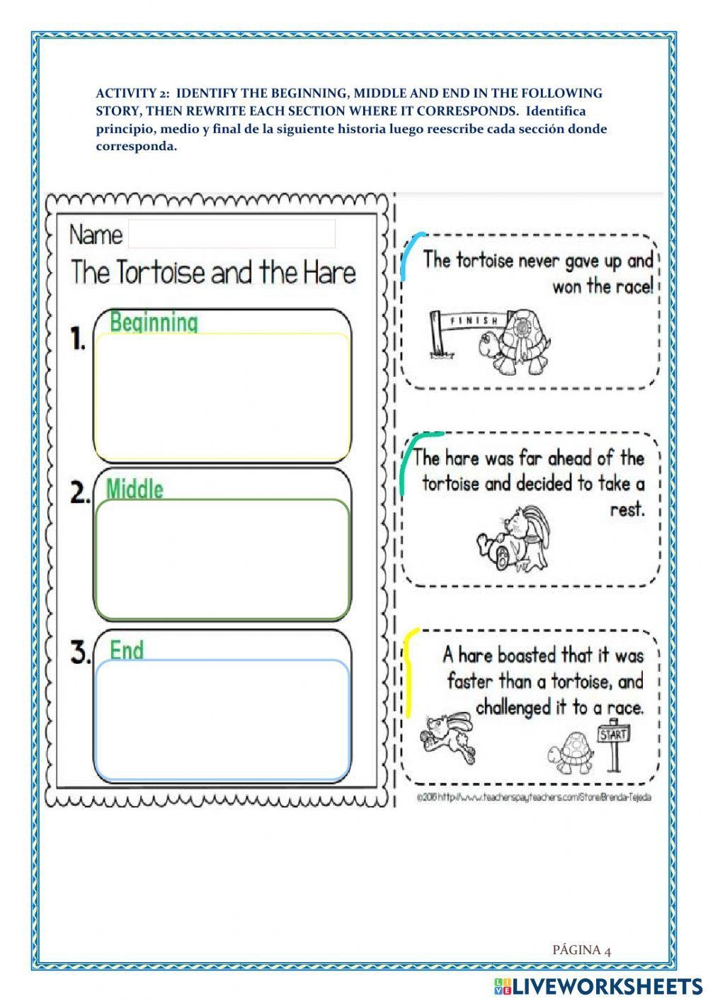 Short Stories Online Activity Live Worksheets Worksheets Library
