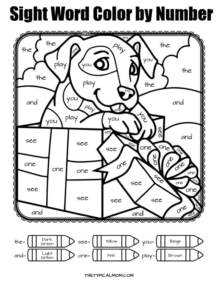 Sight Word Coloring Pages First Grade News Coloring Page Guide My XXX 