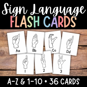 american sign language cards printable greetings