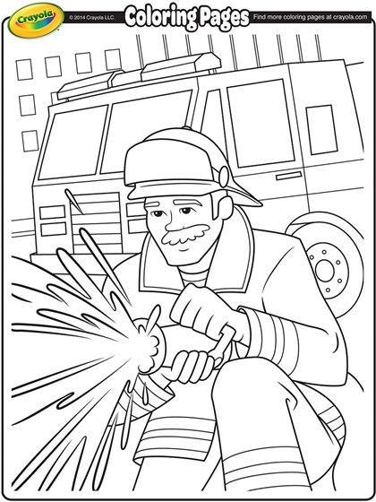 Simple Fire Safety Coloring Pages Sketch Free Printable Coloring Pages