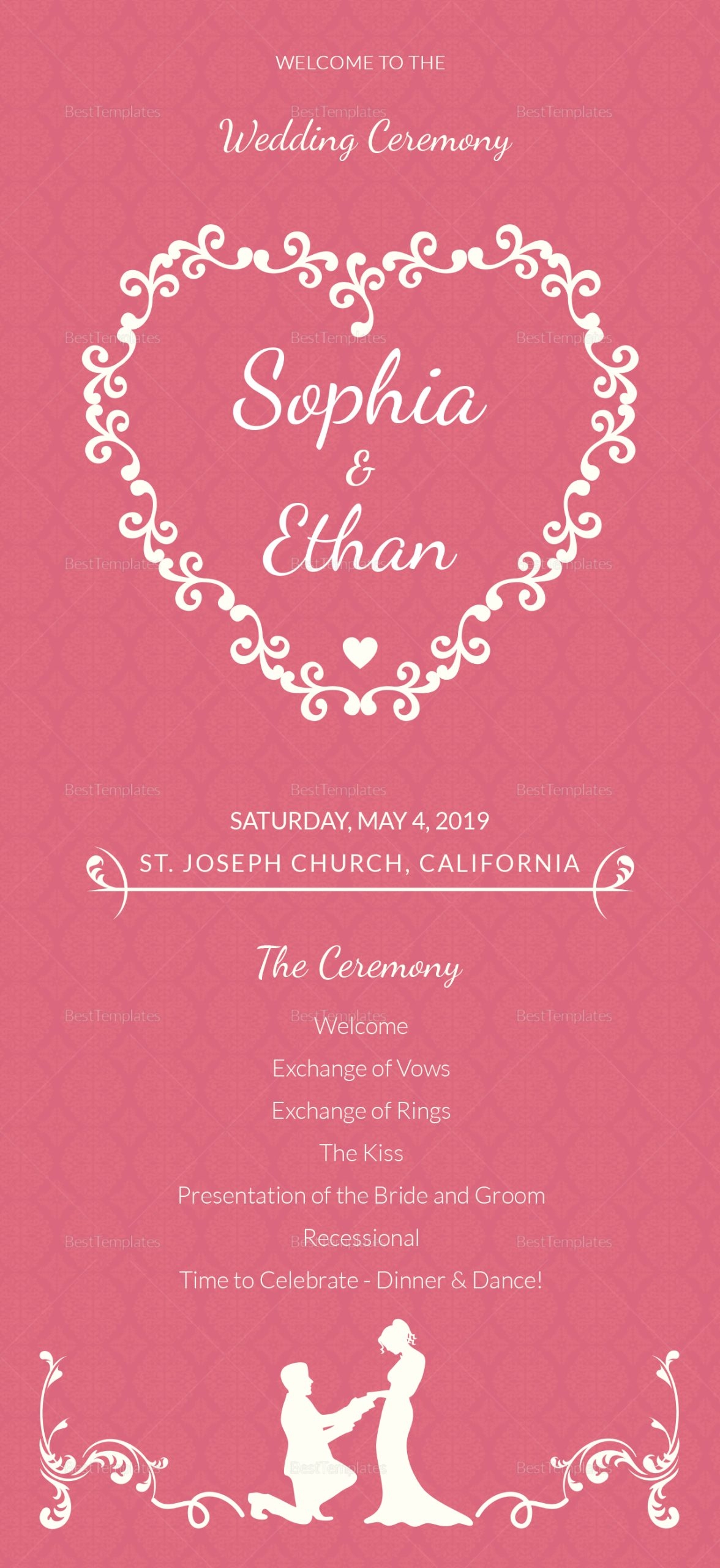 simple invitation template word