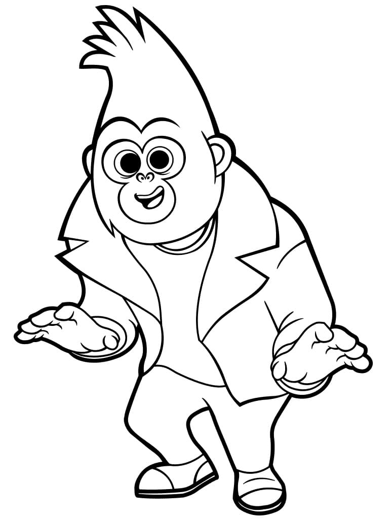 Sing 2 Coloring Pages Coloring Home