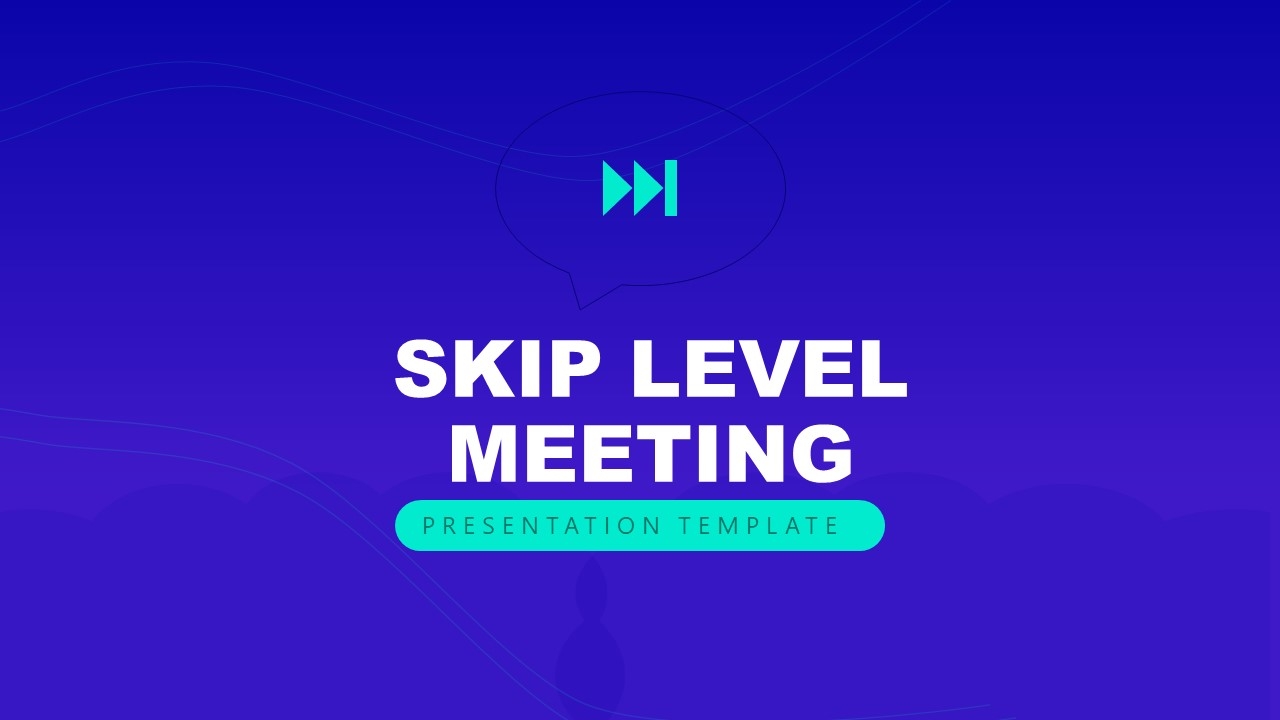 Skip Level Meeting Presentation Template SlideModel
