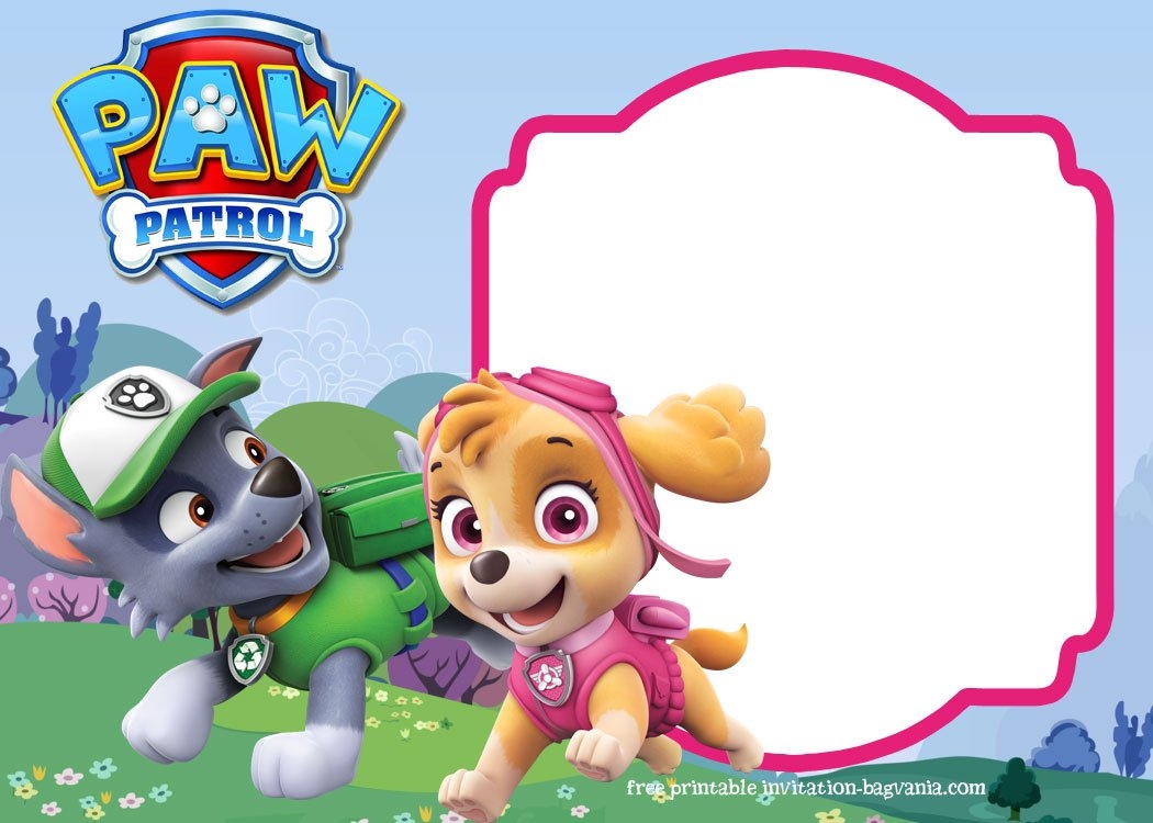 skye invitation template