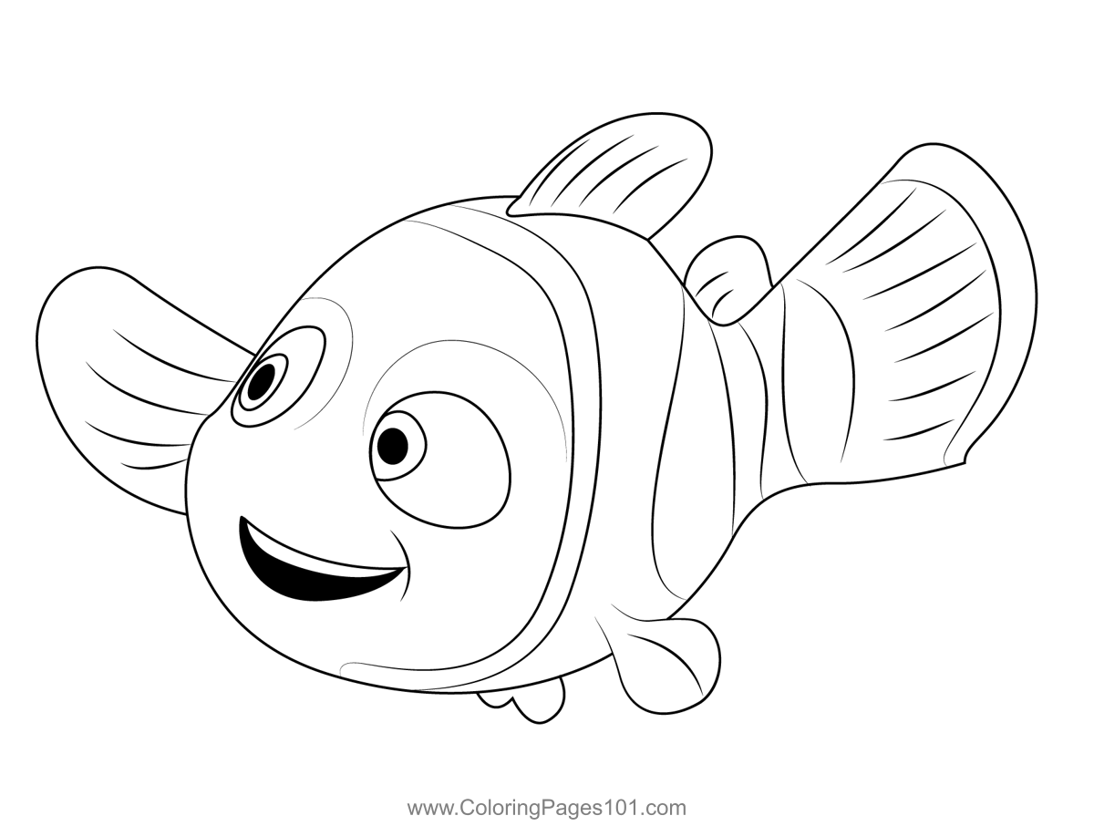 Find Nemo Coloring Pages