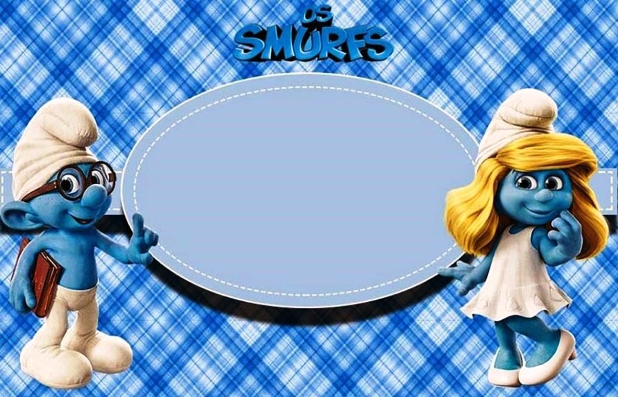 Smurf Invitation Templates SampleTemplatess SampleTemplatess