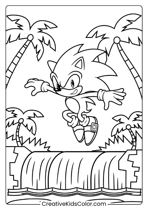 Sonic Pictures For Free To Color Infoupdate
