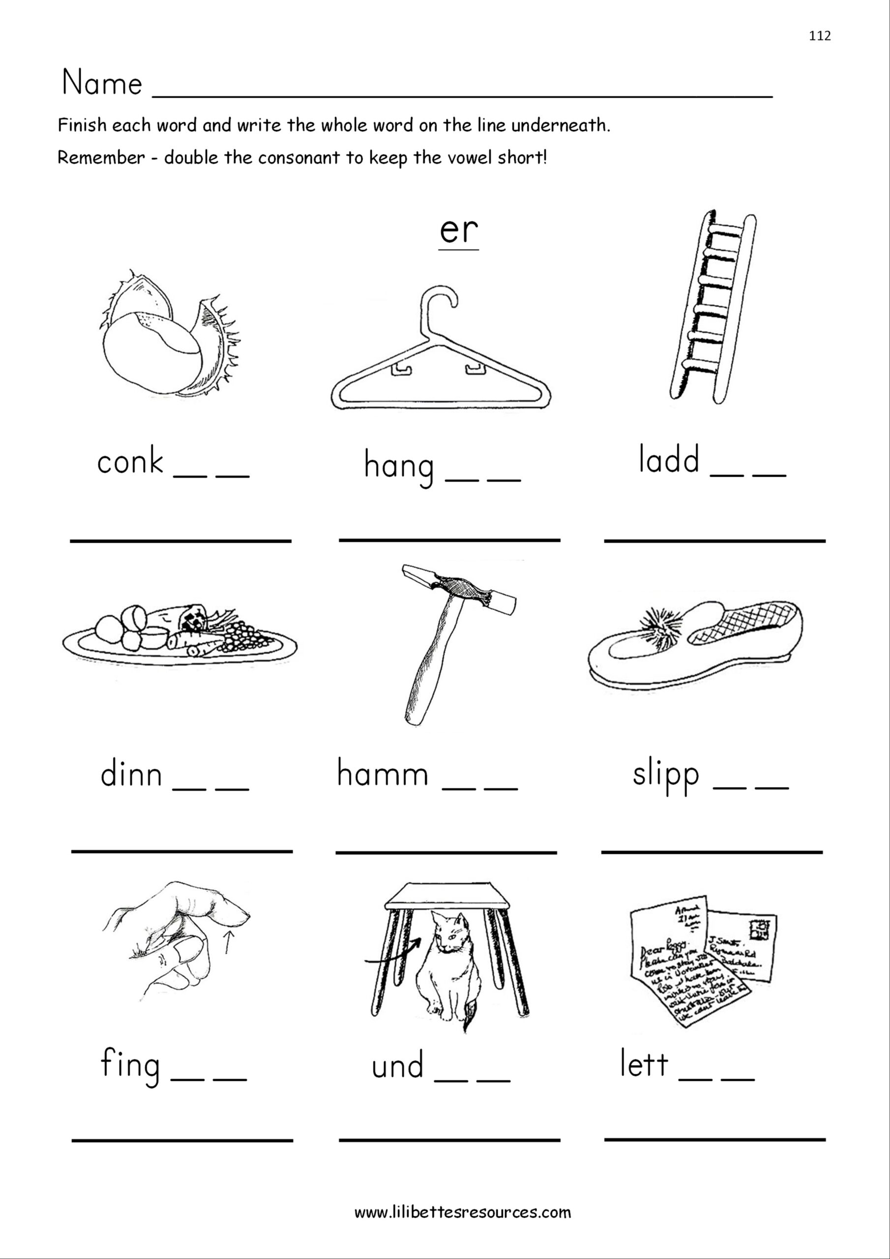 sound worksheet