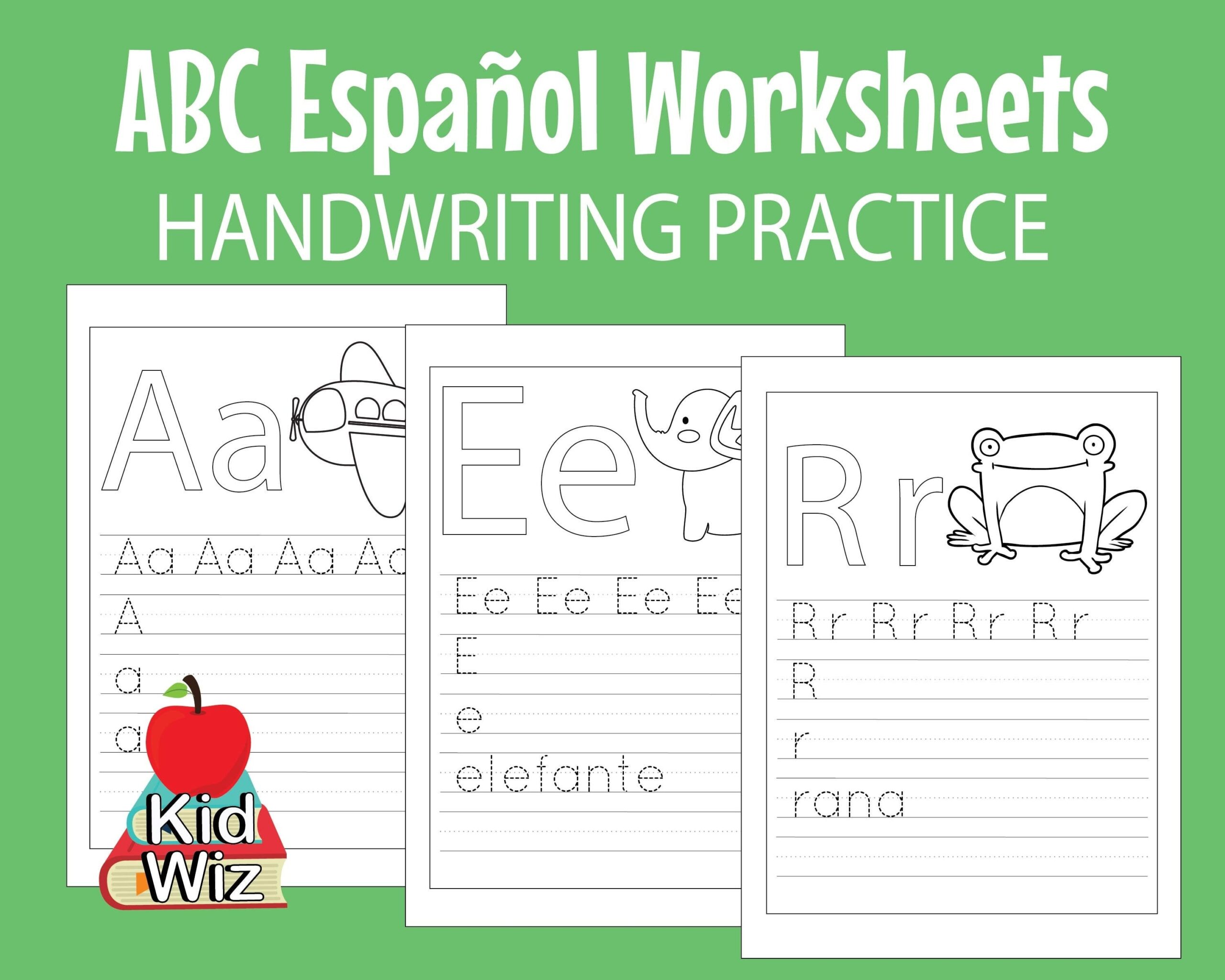 SPANISH ALPHABET Worksheets Worksheets Library