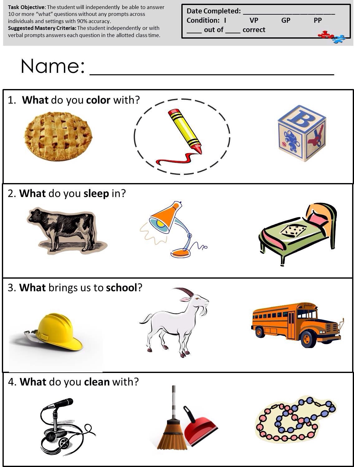 Speech Language Pathology Worksheets Language Worksheets