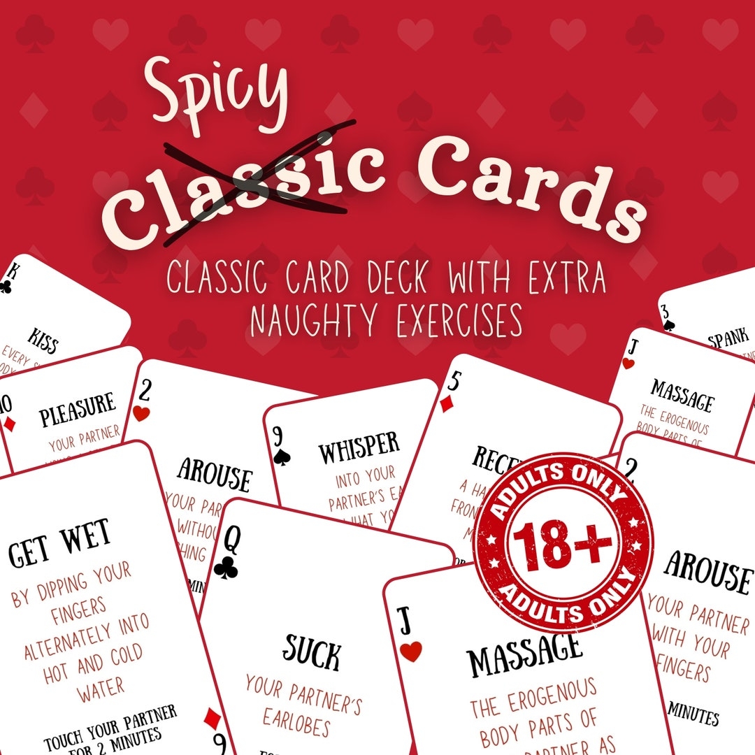 Spicy Couple Card Game 18 Sex Game 54 Classic Cards With Super 