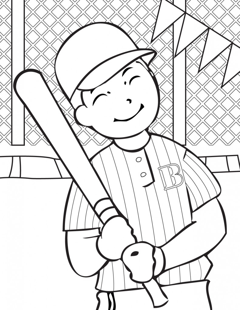 Sports Coloring Pages For Boys ColoringMe